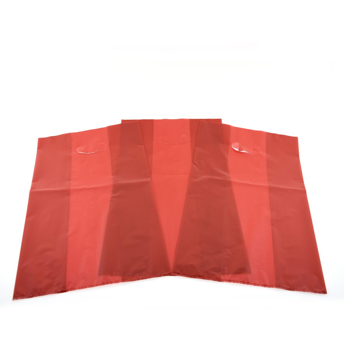 Sacchetti in plastica medi rossi - GP Carta
