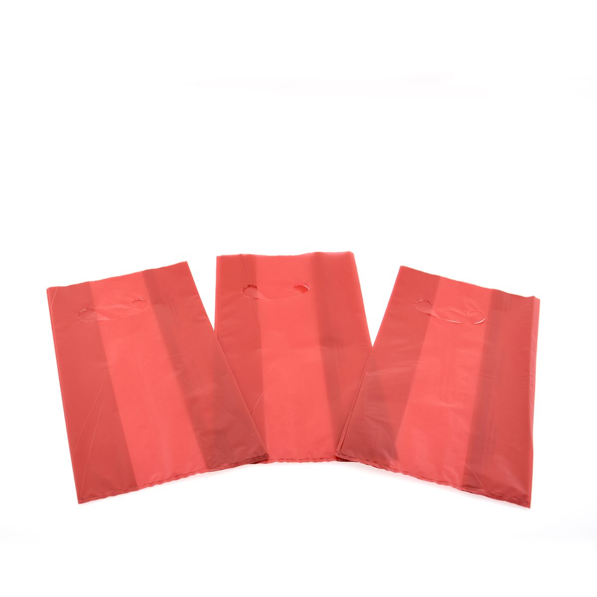 Sacchetti in plastica piccoli rossi - GP Carta